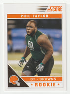 Phil Taylor RC - Cleveland Browns (NFL Football Card) 2011 Score # 372 Mint