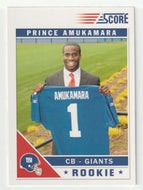 Prince Amukamara - New York Giants - Glossy (NFL Football Card) 2011 Score # 373 Mint