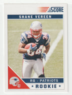 Shane Vereen RC - New England Patriots (NFL Football Card) 2011 Score # 388 Mint