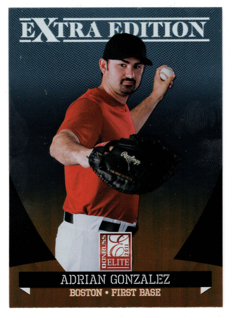 Adrian Gonzalez - Boston Red Sox (MLB Baseball Card) 2011 Donruss Elite Extra Edition # 2 Mint