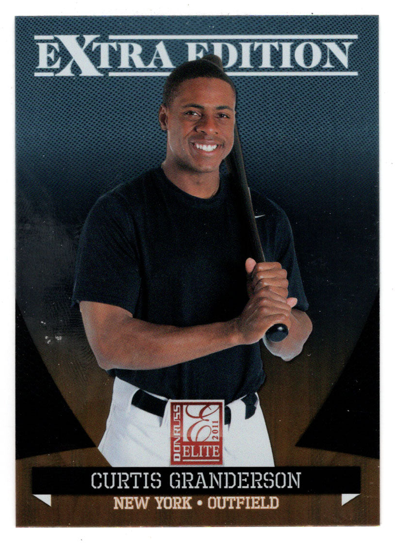 Curtis Granderson - New York Yankees (MLB Baseball Card) 2011 Donruss Elite Extra Edition # 7 Mint