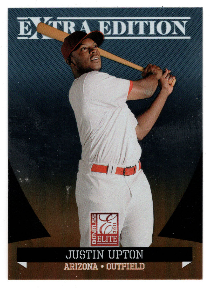 Justin Upton - Arizona Diamondbacks (MLB Baseball Card) 2011 Donruss Elite Extra Edition # 8 Mint