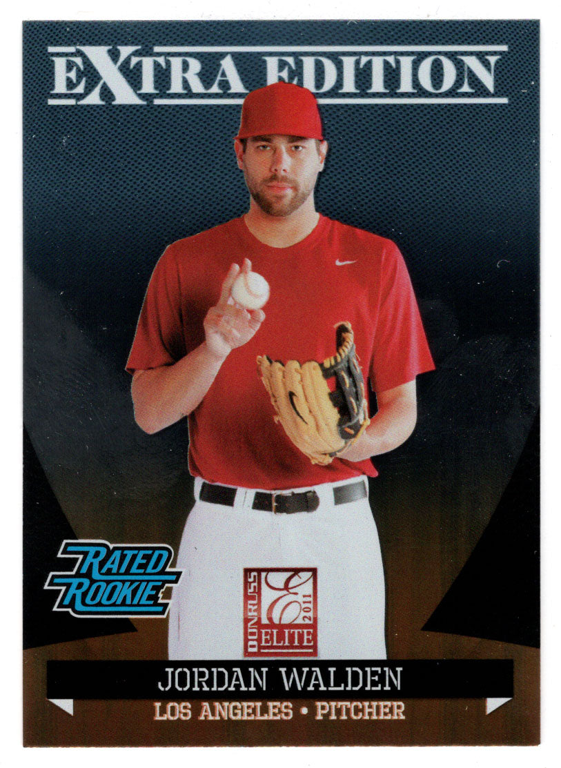 Jordan Walden RC - Los Angeles Angels (MLB Baseball Card) 2011 Donruss Elite Extra Edition # 9 Mint