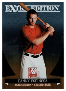 Danny Espinosa RC - Washington Nationals (MLB Baseball Card) 2011 Donruss Elite Extra Edition # 15 Mint