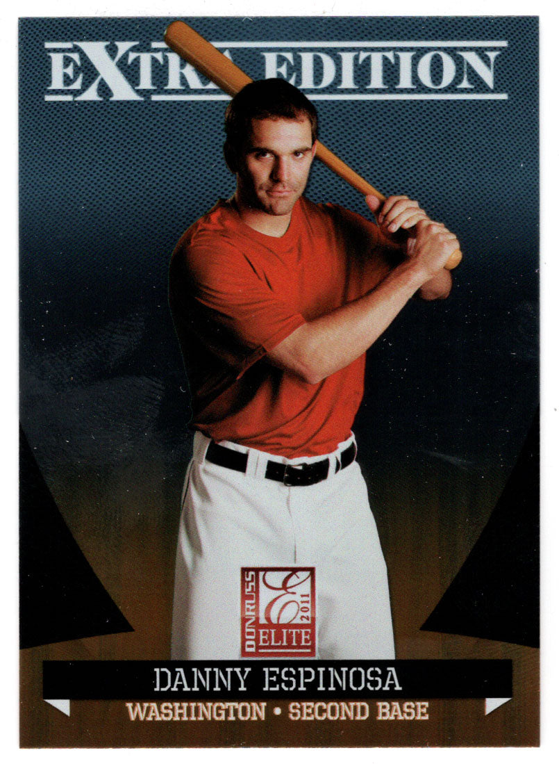 Danny Espinosa RC - Washington Nationals (MLB Baseball Card) 2011 Donruss Elite Extra Edition # 15 Mint
