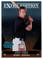 Andy Dirks RC - Detroit Tigers (MLB Baseball Card) 2011 Donruss Elite Extra Edition # 23 Mint