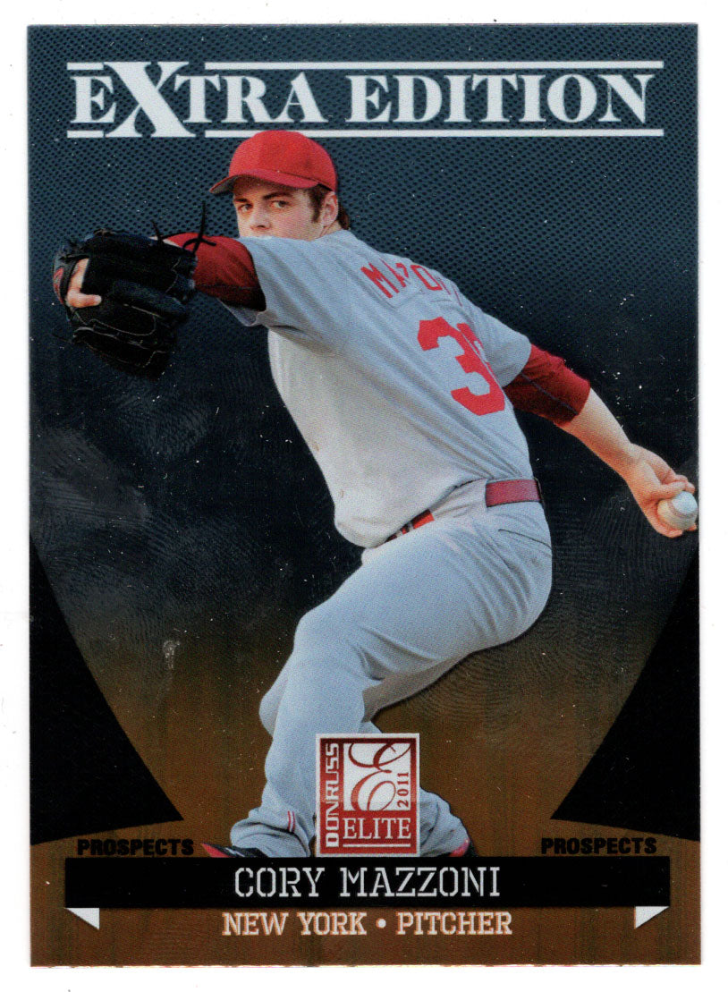 Cory Mazzoni - New York Mets - Prospects (MLB Baseball Card) 2011 Donruss Elite Extra Edition # 4 Mint