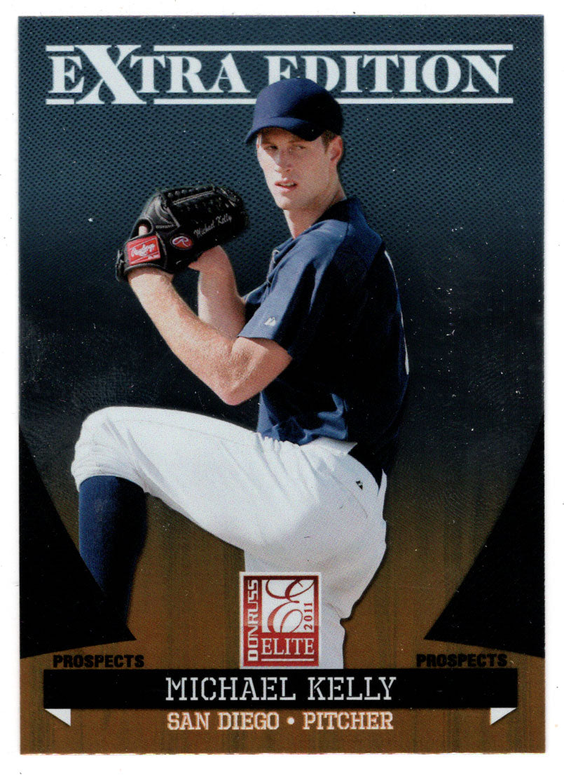 Michael Kelly - San Diego Padres - Prospects (MLB Baseball Card) 2011 Donruss Elite Extra Edition # 12 Mint