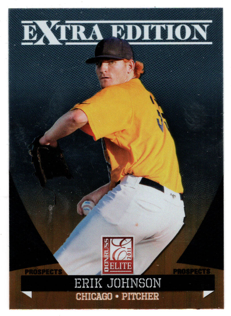 Erik Johnson - Chicago White Sox - Prospects (MLB Baseball Card) 2011 Donruss Elite Extra Edition # 19 Mint