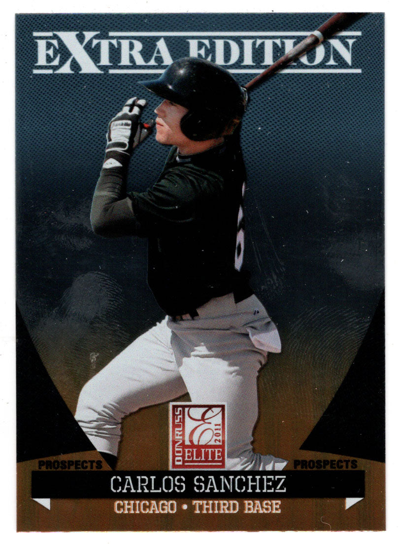 Carlos Sanchez - Chicago White Sox - Prospects (MLB Baseball Card) 2011 Donruss Elite Extra Edition # 36 Mint