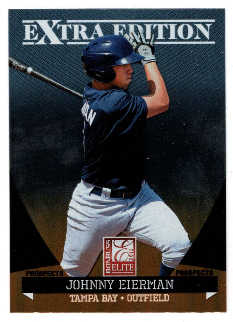 Johnny Eierman - Tampa Bay Rays - Prospects (MLB Baseball Card) 2011 Donruss Elite Extra Edition # 42 Mint