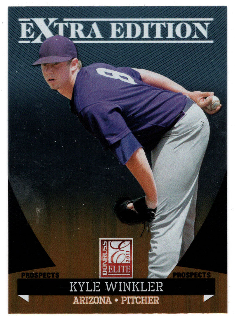 Kyle Winkler - Arizona Diamondbacks - Prospects (MLB Baseball Card) 2011 Donruss Elite Extra Edition # 48 Mint