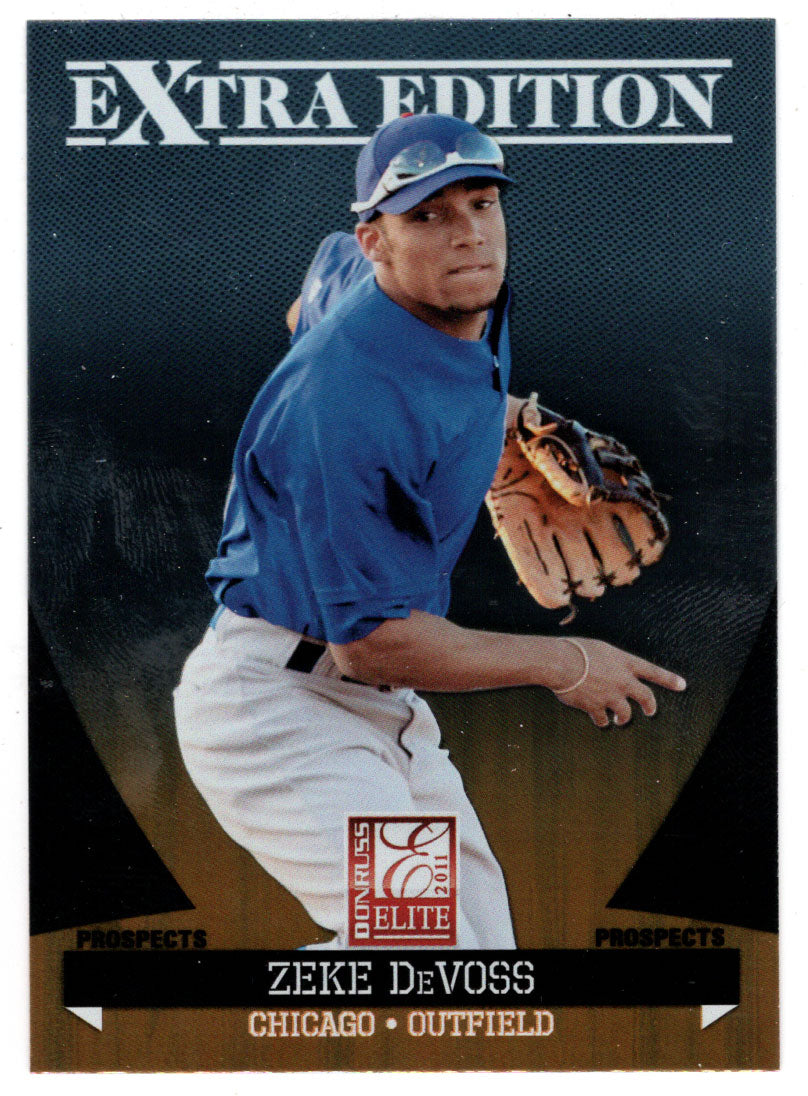 Zeke DeVoss - Chicago Cubs - Prospects (MLB Baseball Card) 2011 Donruss Elite Extra Edition # 54 Mint