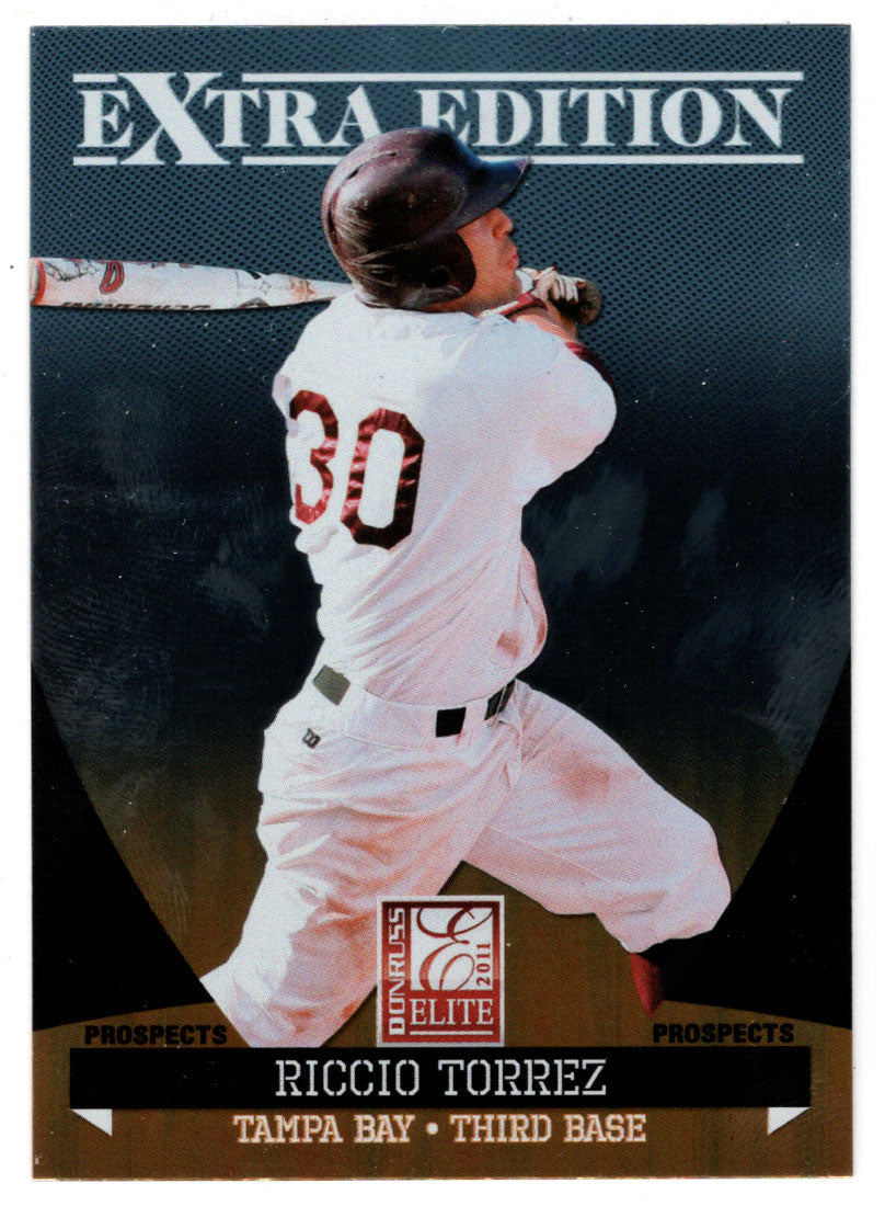 Riccio Torrez - Tampa Bay Rays - Prospects (MLB Baseball Card) 2011 Donruss Elite Extra Edition # 72 Mint