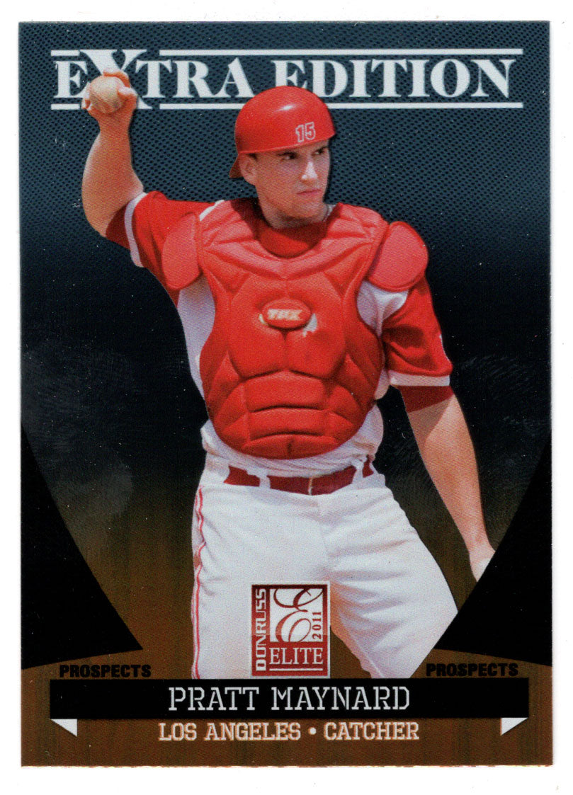 Pratt Maynard - Los Angeles Angels - Prospects (MLB Baseball Card) 2011 Donruss Elite Extra Edition # 74 Mint