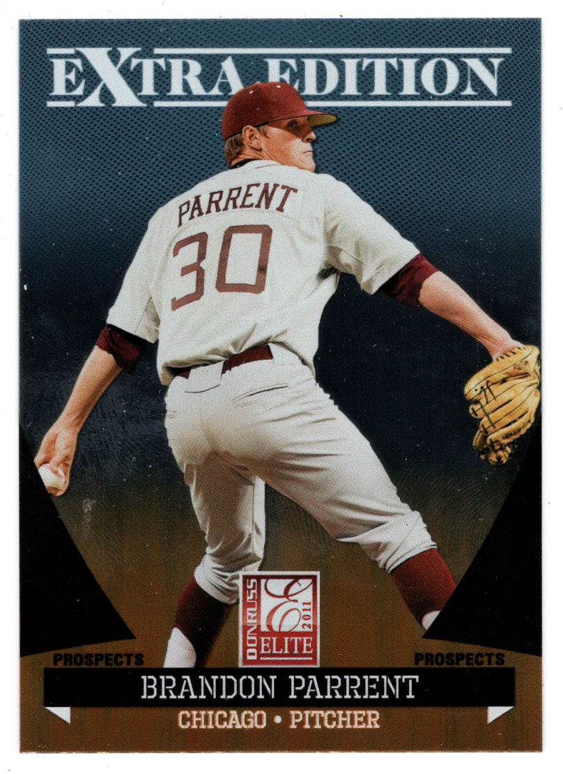 Brandon Parrent - Chicago White Sox - Prospects (MLB Baseball Card) 2011 Donruss Elite Extra Edition # 86 Mint