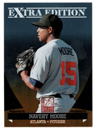 Navery Moore - Atlanta Braves - Prospects (MLB Baseball Card) 2011 Donruss Elite Extra Edition # 90 Mint