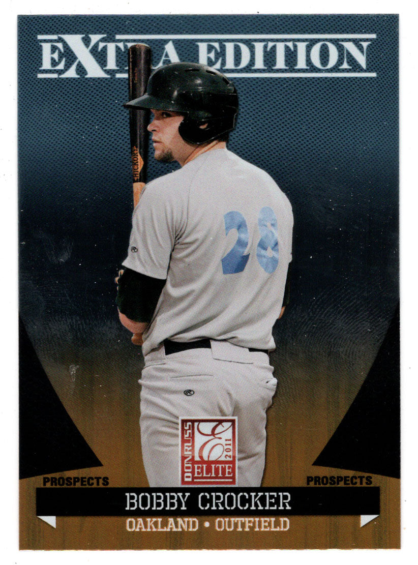 Bobby Crocker - Oakland Athletics - Prospects (MLB Baseball Card) 2011 Donruss Elite Extra Edition # 97 Mint