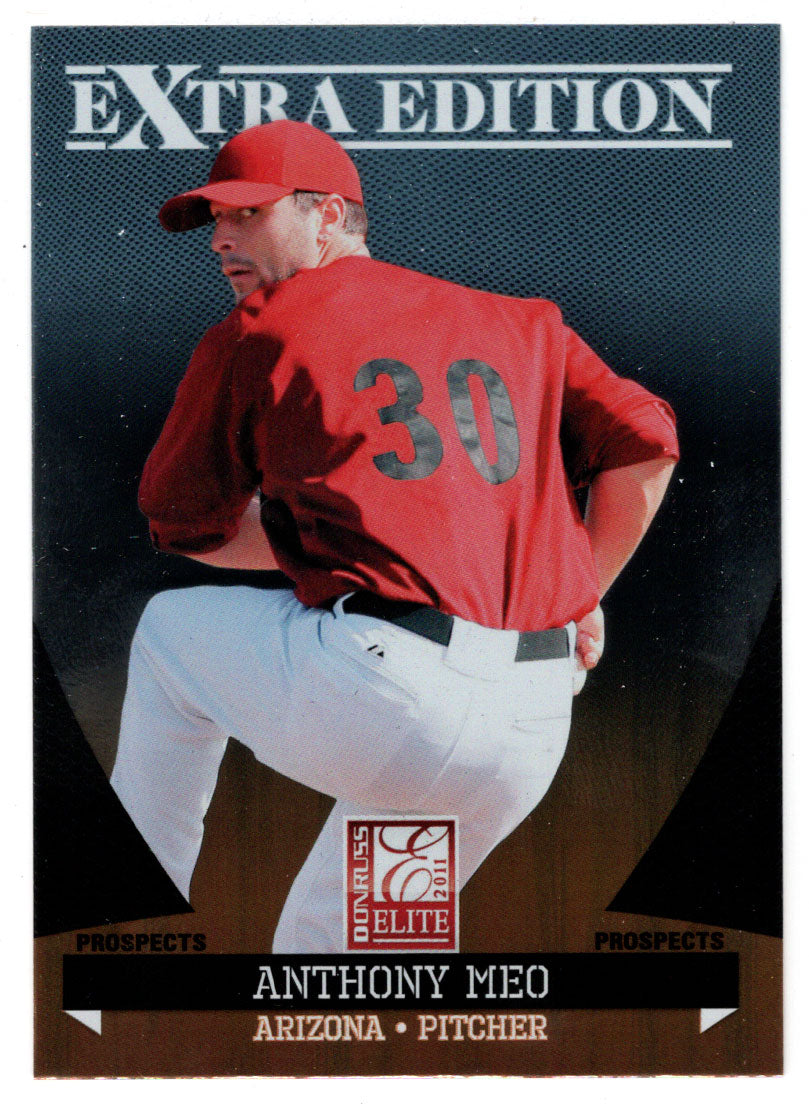 Anthony Meo - Arizona Diamondbacks - Prospects (MLB Baseball Card) 2011 Donruss Elite Extra Edition # 151 Mint