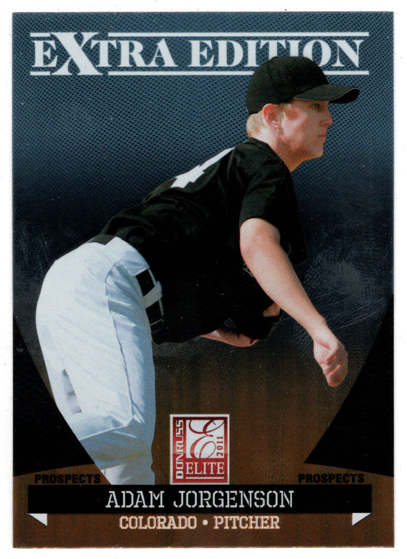 Adam Jorgenson - Colorado Rockies - Prospects (MLB Baseball Card) 2011 Donruss Elite Extra Edition # 156 Mint