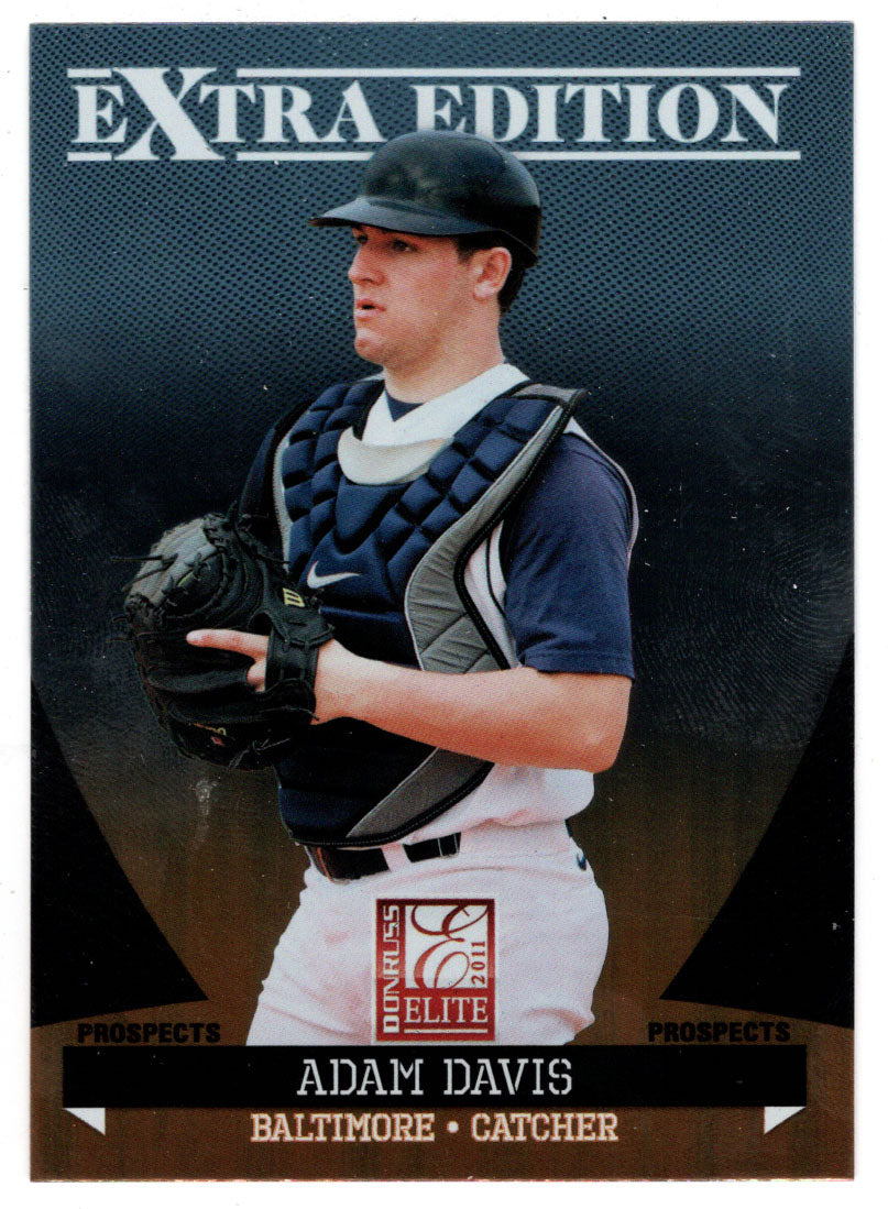 Adam Davis - Baltimore Orioles - Prospects (MLB Baseball Card) 2011 Donruss Elite Extra Edition # 168 Mint