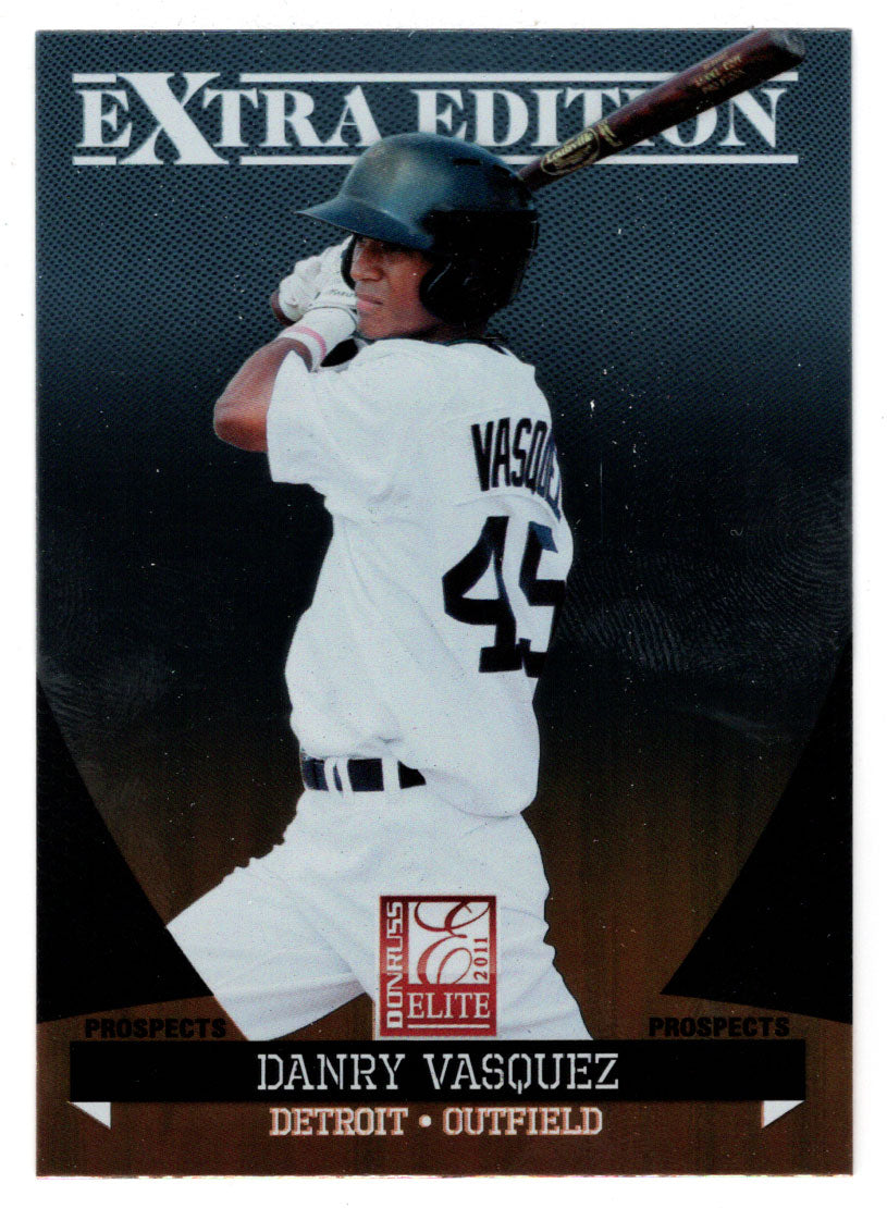 Danry Vasquez - Detroit Tigers - Prospects (MLB Baseball Card) 2011 Donruss Elite Extra Edition # 169 Mint