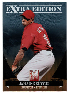 Jamaine Cotton - Houston Astros - Prospects (MLB Baseball Card) 2011 Donruss Elite Extra Edition # 175 Mint