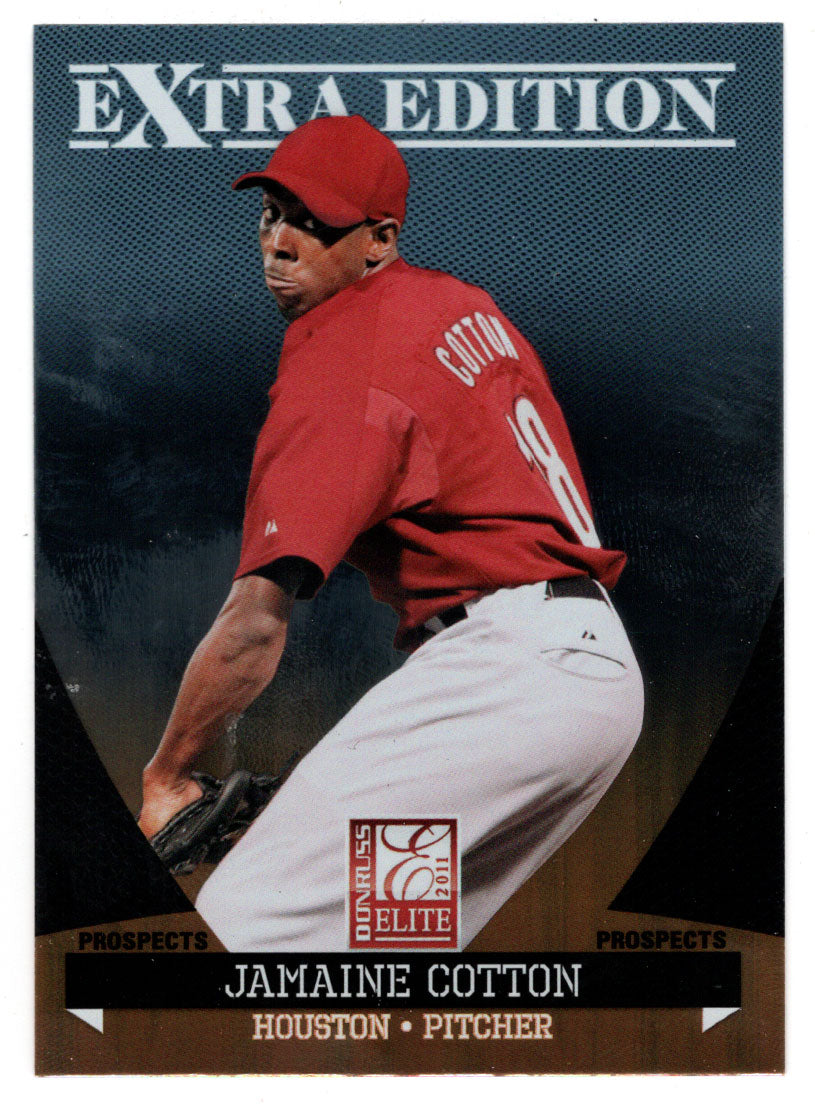 Jamaine Cotton - Houston Astros - Prospects (MLB Baseball Card) 2011 Donruss Elite Extra Edition # 175 Mint