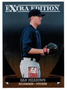 Dan Meadows - Milwaukee Brewers - Prospects (MLB Baseball Card) 2011 Donruss Elite Extra Edition # 183 Mint