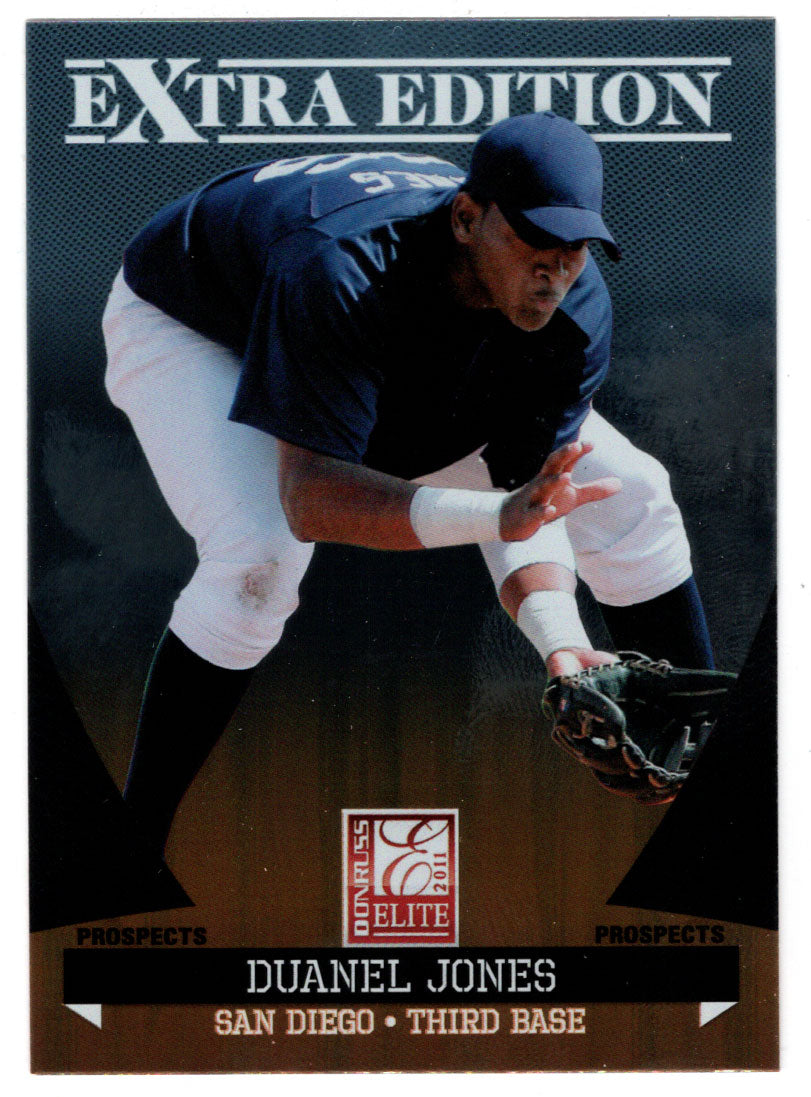 Duanel Jones - San Diego Padres - Prospects (MLB Baseball Card) 2011 Donruss Elite Extra Edition # 189 Mint