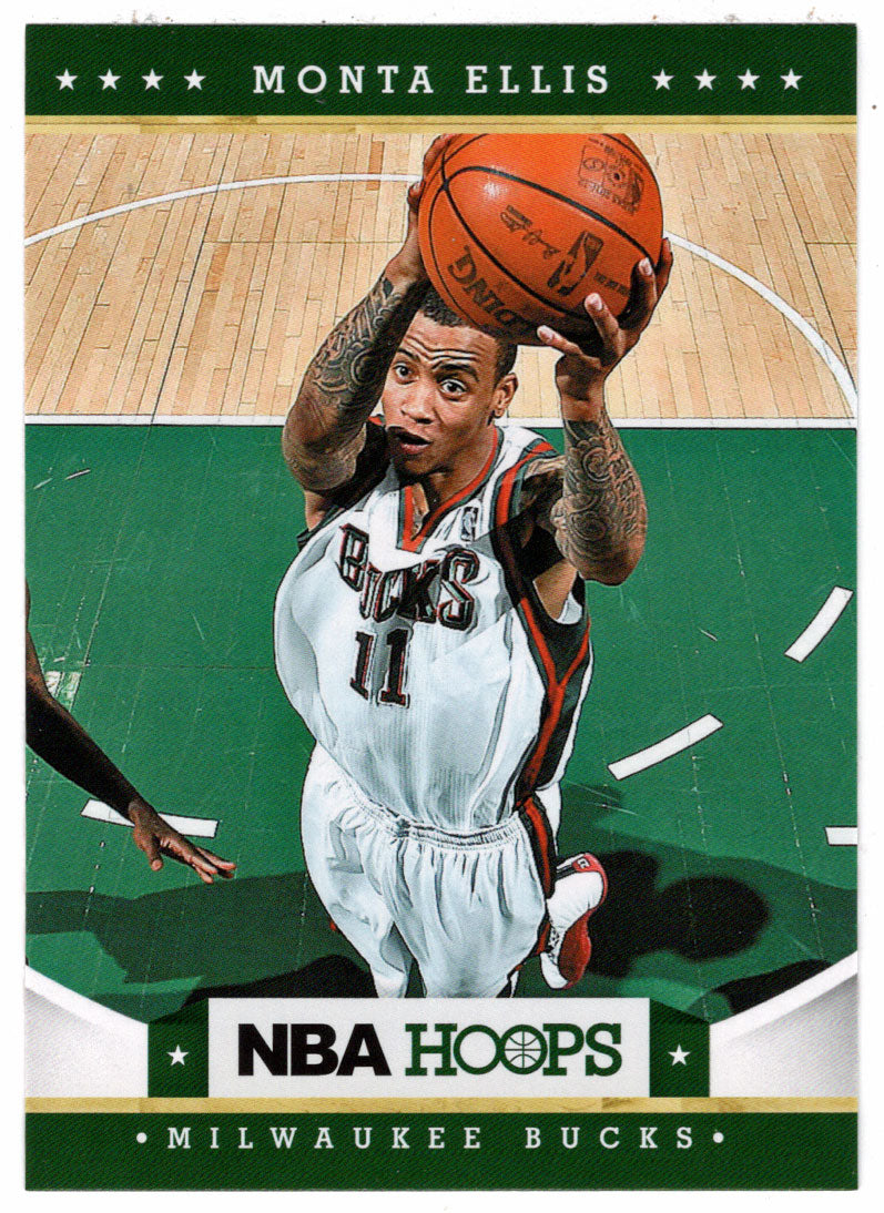 Monta Ellis - Milwaukee Bucks (NBA Basketball) 2012-13 Panini Hoops # 103 Mint