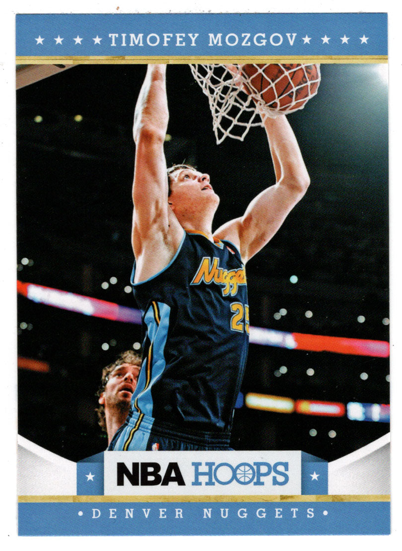 Timofey Mozgov - Denver Nuggets (NBA Basketball) 2012-13 Panini Hoops # 114 Mint