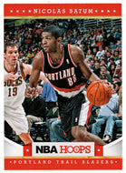 Nicolas Batum - Portland Trail Blazers (NBA Basketball) 2012-13 Panini Hoops # 125 Mint