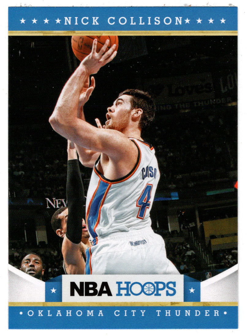 Nick Collison - Oklahoma City Thunder (NBA Basketball) 2012-13 Panini Hoops # 139 Mint
