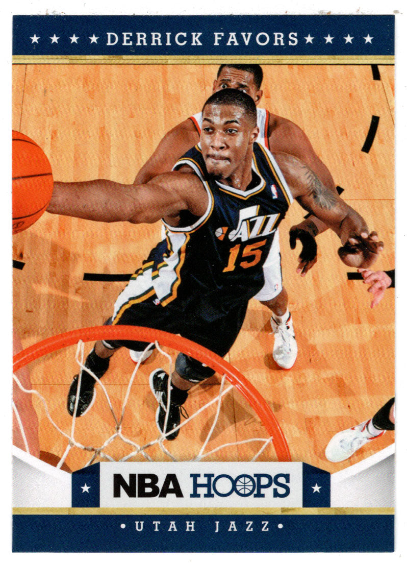 Derrick Favors - Utah Jazz (NBA Basketball) 2012-13 Panini Hoops # 145 Mint
