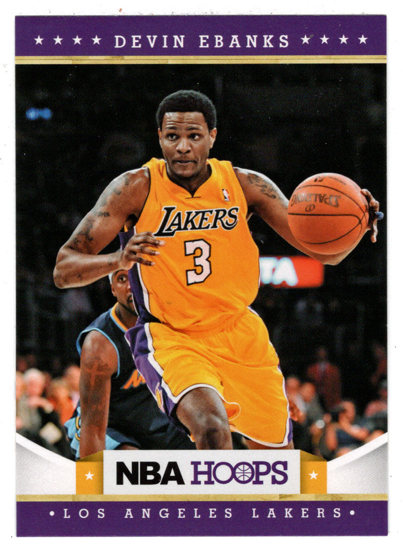 Devin Ebanks - Los Angeles Lakers (NBA Basketball) 2012-13 Panini Hoops # 202 Mint
