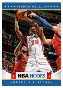 Vernon Macklin RC - Detroit Pistons (NBA Basketball) 2012-13 Panini Hoops # 261 Mint