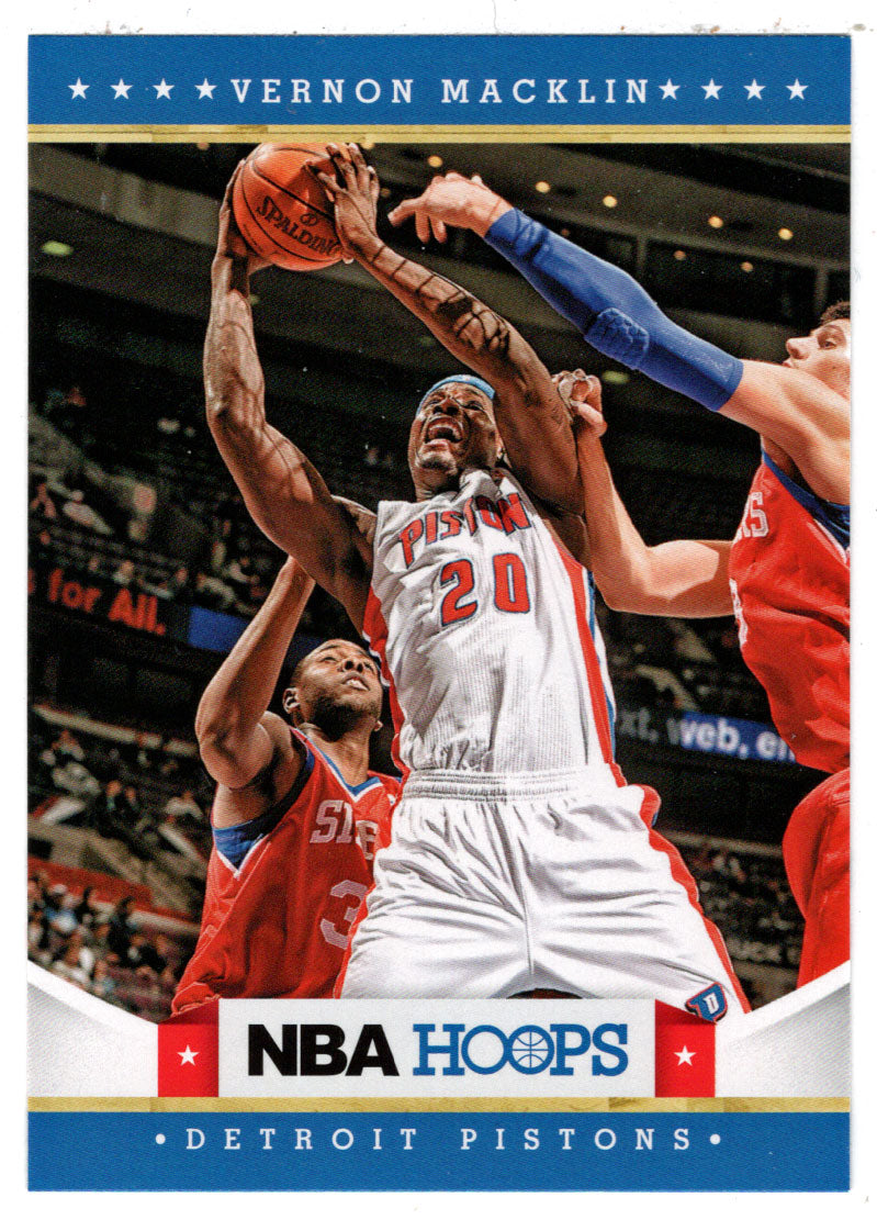 Vernon Macklin RC - Detroit Pistons (NBA Basketball) 2012-13 Panini Hoops # 261 Mint