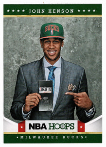 John Henson RC - Milwaukee Bucks (NBA Basketball) 2012-13 Panini Hoops # 287 Mint