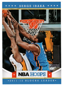 Serge Ibaka - Oklahoma City Thunder (NBA Basketball) 2012-13 Panini Hoops # 297 Mint