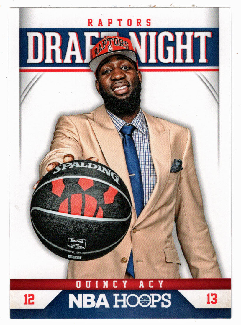 Quincy Acy - Toronto Raptors - Draft Night (NBA Basketball) 2012-13 Panini Hoops # 19 Mint