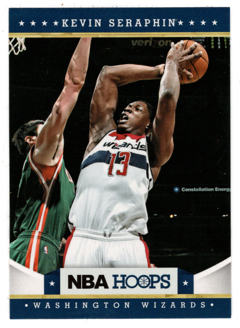 Kevin Seraphin - Washington Wizards - Glossy (NBA Basketball) 2012-13 Panini Hoops # 176 Mint