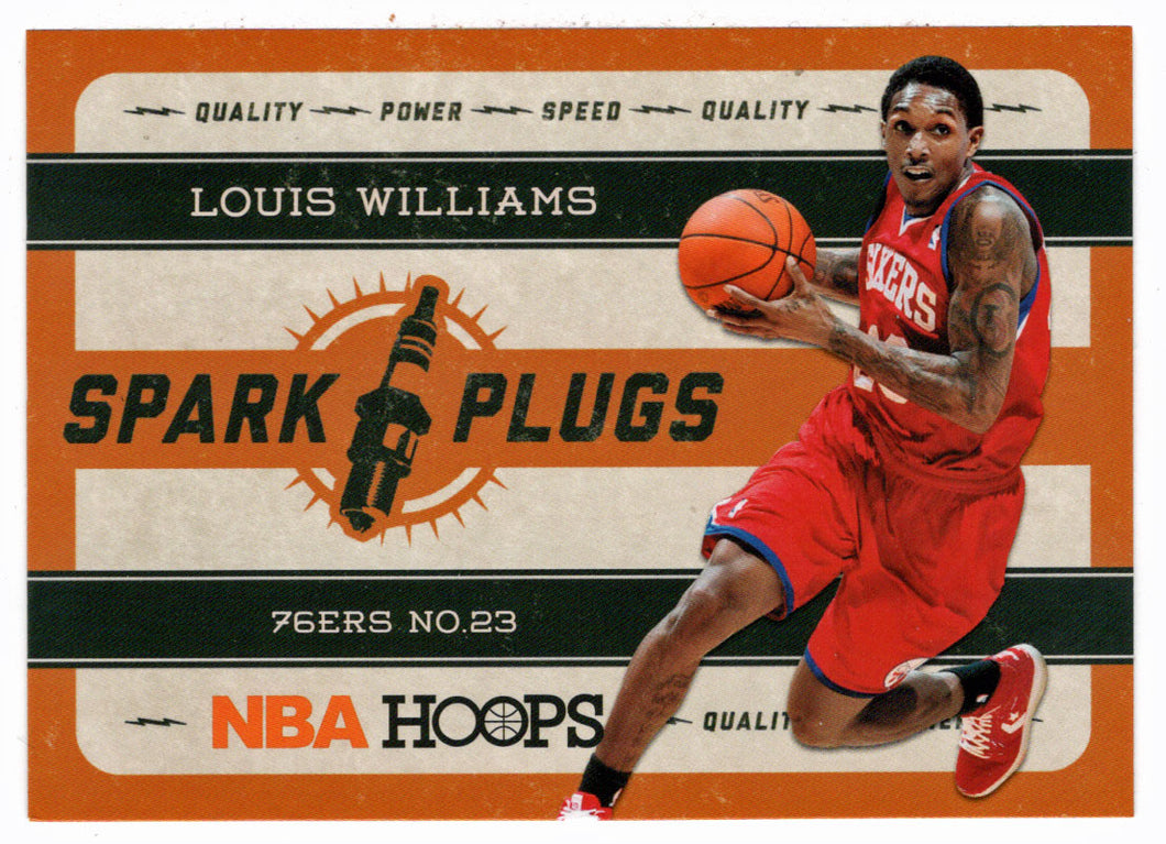 Louis Williams - Philadelphia 76ers - Spark Plugs (NBA Basketball) 2012-13 Panini Hoops # 12 Mint