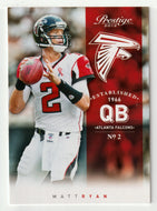 Matt Ryan - Atlanta Falcons (NFL Football Card) 2012 Panini Prestige # 11 Mint