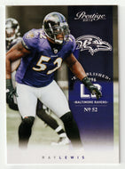 Ray Lewis - Baltimore Ravens (NFL Football Card) 2012 Panini Prestige # 13 Mint