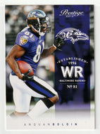 Anquan Boldin - Baltimore Ravens (NFL Football Card) 2012 Panini Prestige # 15 Mint