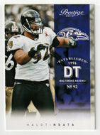 Haloti Ngata - Baltimore Ravens (NFL Football Card) 2012 Panini Prestige # 17 Mint