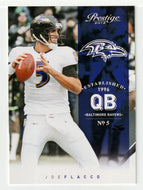 Joe Flacco - Baltimore Ravens (NFL Football Card) 2012 Panini Prestige # 18 Mint