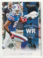 David Nelson - Buffalo Bills (NFL Football Card) 2012 Panini Prestige # 23 Mint