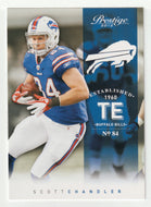 Scott Chandler - Buffalo Bills (NFL Football Card) 2012 Panini Prestige # 24 Mint